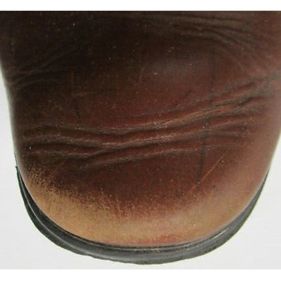 Salvatore Ferragamo Men\'s Brown Oxford Dress Shoe sz 10